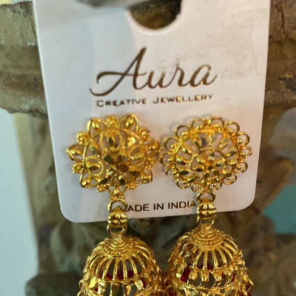 Dangle Earrings from India by Aura - Picture 5 of 8